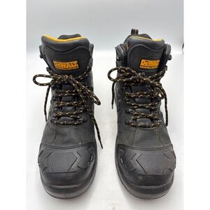 DEWALT Hadley Steel Toe Waterproof Work Boot Black‎ DXWP10051 Size 8.5X